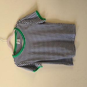 H&M Striped Ringer Tee